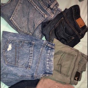 Jeans size 4 LOT (6pairs) name brand